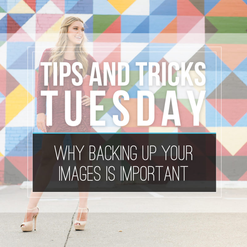 Tips & Tricks Tuesday  |  Why Backing Up Your Images is Important