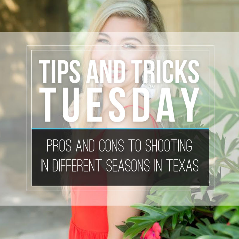 Tips & Tricks Tuesday  |  Pros and Cons to Shooting in Different Seasons in Texas